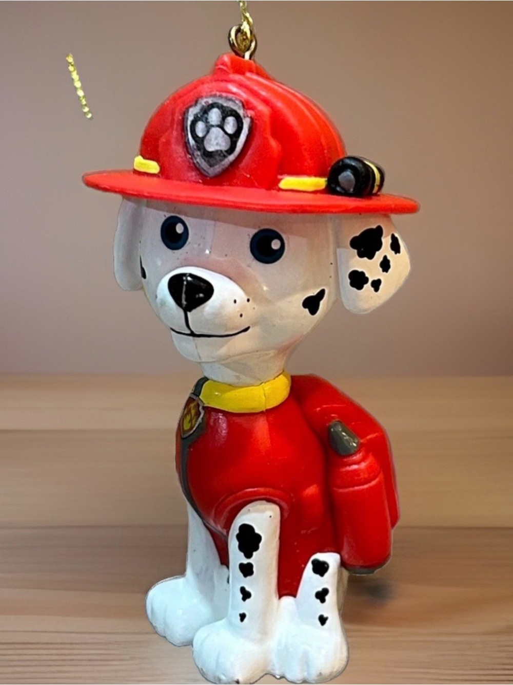 Spin Master Paw Patrol Marshall Christmas Tree Ornament Dalmatian Dog Fireman